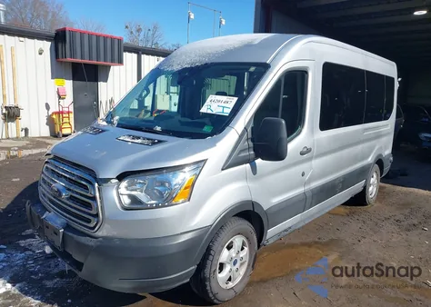 2019 Ford Transit-350 Xlt z USA, uszkodzony, nr VIN 1FBAX2CMXKKA62429